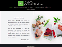 Tablet Screenshot of noeltraiteur.com